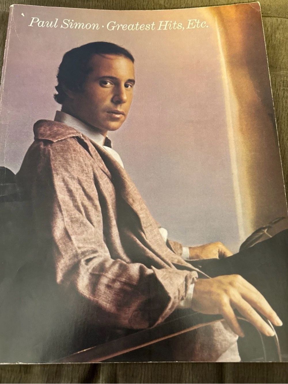 1977 Paul Simon Greatest Hits, Etc Sheet Music Song Book Piano Guitar